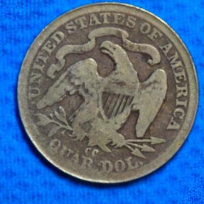 1877 Carson City Quarter Dollar    W214