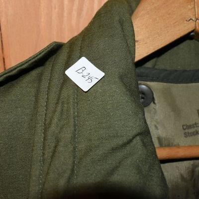 Lot B-245:  Military Style Jacket