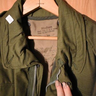 Lot B-245:  Military Style Jacket