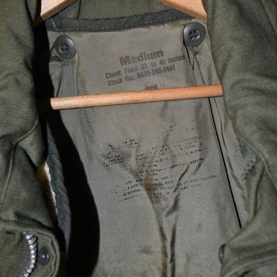 Lot B-245:  Military Style Jacket