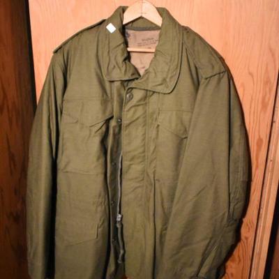 Lot B-245:  Military Style Jacket