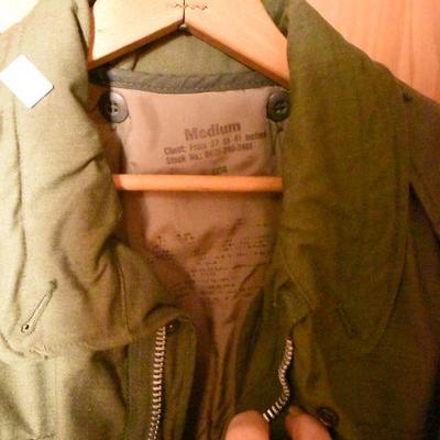 Lot B-245:  Military Style Jacket