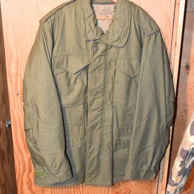 Lot B-245:  Military Style Jacket