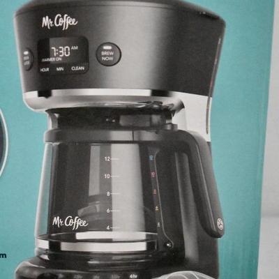 Mr Coffee Easy Measure 12 cup Coffee Maker: MISSING POT. Machine is New