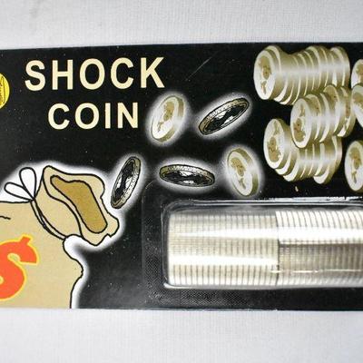 Practical Joke Shock Coin Toys, Qty 6 - New