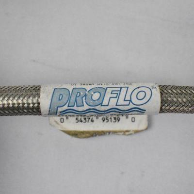 Qty 4 ProFlo Faucet Supply Line 3/8