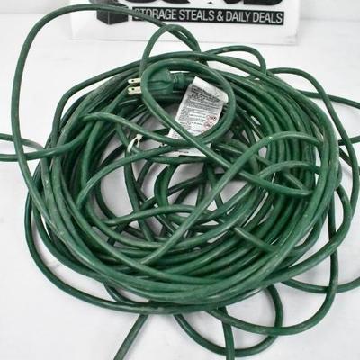 50' Green Extension Cord