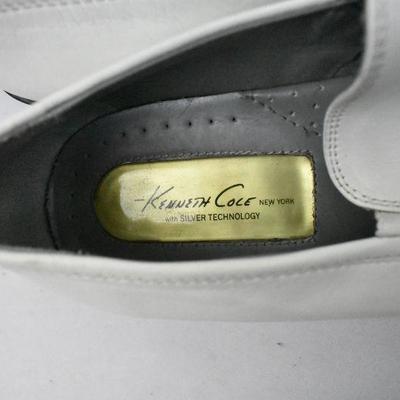 Kenneth Cole White Leather Shoes, Men's size 9.5