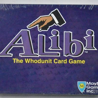 Alibi Card Game, Sealed - New
