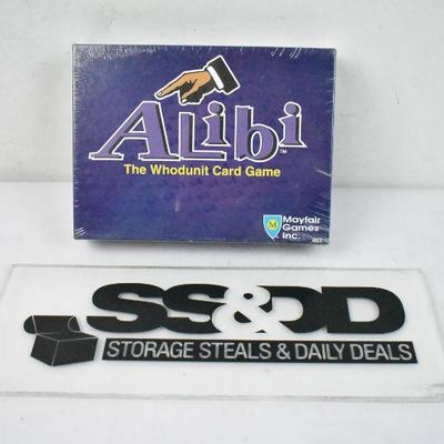 Alibi Card Game, Sealed - New