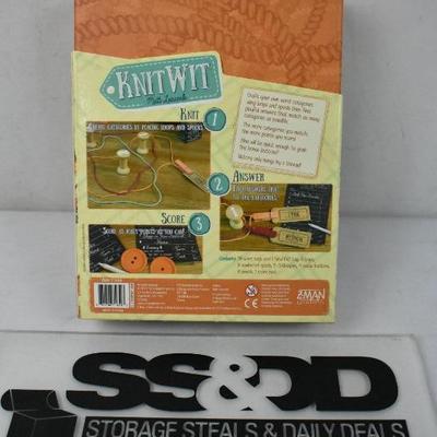 KnitWit Word Challenges Game. Complete