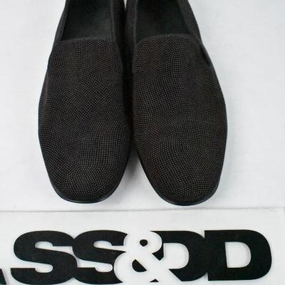 Men's Dress Shoes by Aldo Black/Maroon Slip On size 9.5