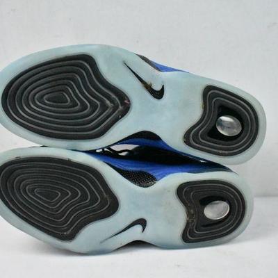 Nike Air High Top Shoes, Blue & Black, Men's Size 10