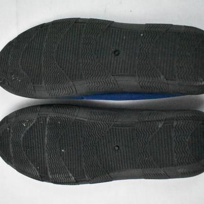 Blue w/ Green Water Shoes, size Small 7/8