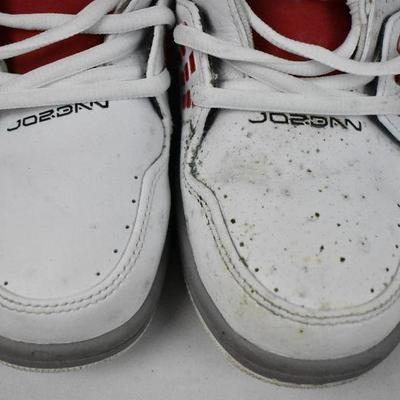 Nike Jordan Shoes: White, Black, Red, Men's Size 