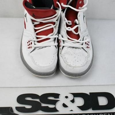 Nike Jordan Shoes: White, Black, Red, Men's Size 