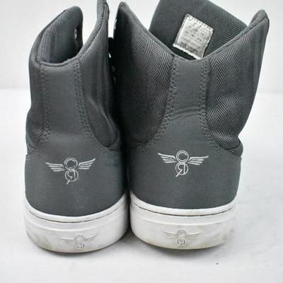 Gray High Top Shoes Men's Size 9.5 by Creative Recreation