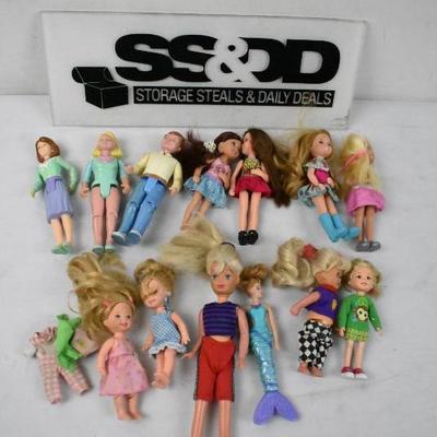 13 Small Doll Toys