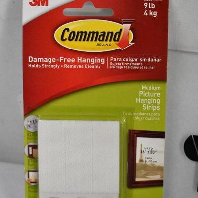 Command Strips & Electrical Tape - New