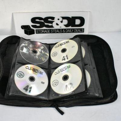 67 Music CDs in Case Logic. Mostly Rp & Hip Hop