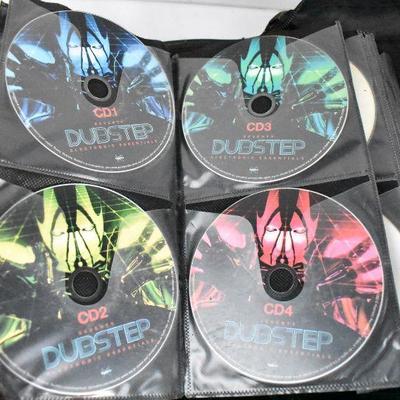 67 Music CDs in Case Logic. Mostly Rp & Hip Hop