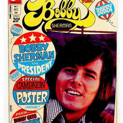 BOBBY SHERMAN #7 RARE Bronze Age Comic Book 1972 Charlton Comics - VG/FN