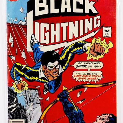 BLACK LIGHTNING #2 Bronze Age Comic Book 1977 DC Comics HIGH GRADE - VF+