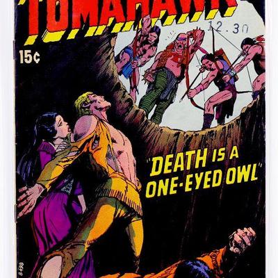 TOMAHAWK #127 Rare Brozne Age Comic Book NEAL ADAMS Cover Art 1970 DC Comics FN
