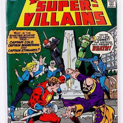 SECRET SOCIETY of SUPER-VILLAINS #6 Bronze Age Comic Book 1977 DC Comics VG