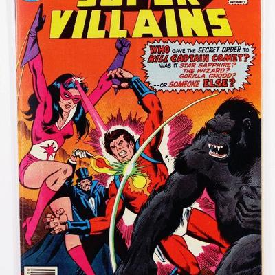 SECRET SOCIETY of SUPER-VILLAINS #10 Gorilla Grodd Bronze Age Comic Book 1977 DC Comics VF
