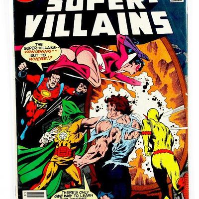 SECRET SOCIETY of SUPER-VILLAINS #6 Bronze Age Comic Book 1978 DC Comics VG
