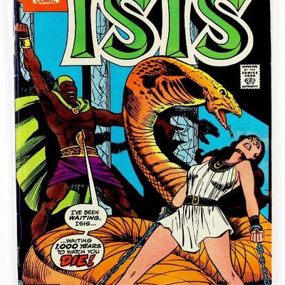 The Mighty ISIS #7 Origin of ISIS Rare Bronze Age Comic Book 1977 DC Comics FN/VF
