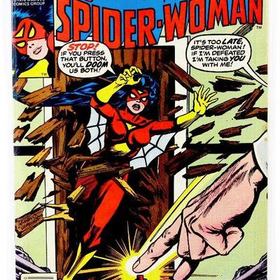 SPIDER-WOMAN #7 Rare Bronze Age Comic Book 1978 Marvel Comics VF