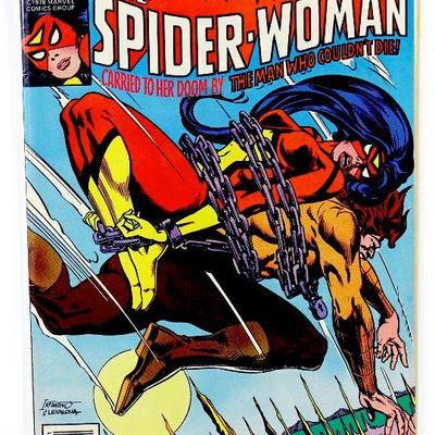 SPIDER-WOMAN #8 Rare Bronze Age Comic Book 1978 Marvel Comics VF+