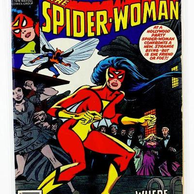 SPIDER-WOMAN #10 Rare Bronze Age Comic Book 1979 Marvel Comics FN+