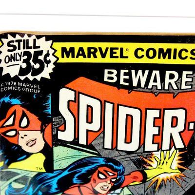 SPIDER-WOMAN #11 Rare Bronze Age Comic Book 1979 Marvel Comics VG+