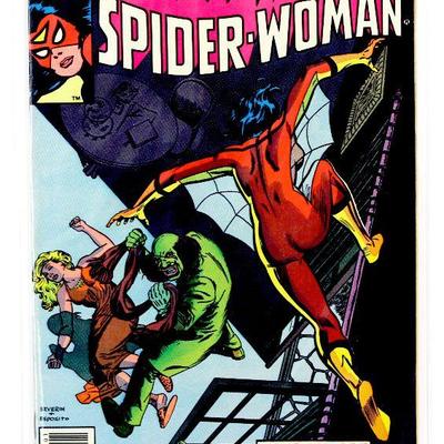 SPIDER-WOMAN #22 Rare Bronze Age Comic Book 1980 Marvel Comics 