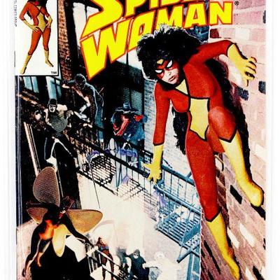 SPIDER-WOMAN #50 Photo Cover LAST ISSUE Bronze Age 1983 Marvel Comics HIGH GRADE