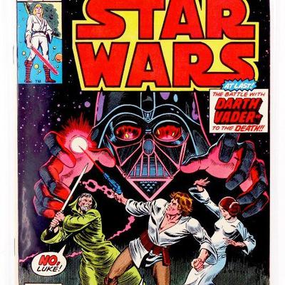 STAR WARS #4 A New Hope DEATH of Obi-Wan Kenobi Bronze Age 1977 Marvel Comics FN