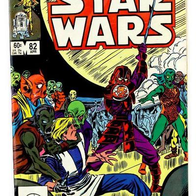 STAR WARS #82 Ron Frenz Art High Grade Comic Book 1984 Marvel Comics VF