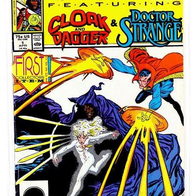 STRANGE TALES #1 Cloak & Dagger Dr. Strange 1987 Marvel Comics VF