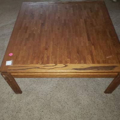Square Brown Coffee Table