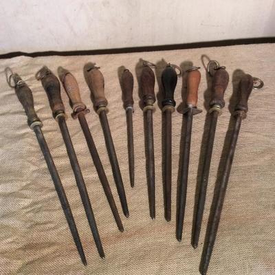Vintage Knive Steels/Sharpeners (Lot of 10)