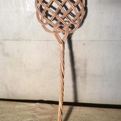 Vintage Wicker Rug Beater
