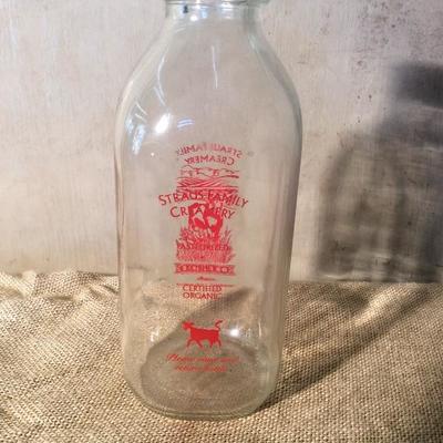 Strauss Family Creamery Milk Bottle