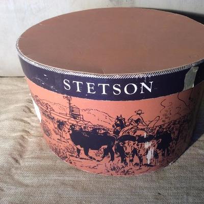 Vintage Stetson Hat Box