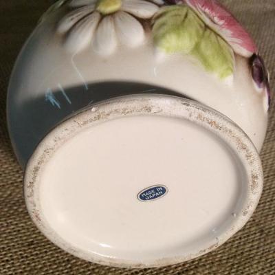 Vintage Pretty Little Pitcher w/ Flowers. Made in Japan