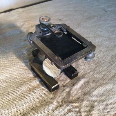 Vintage Carl Zeiss Microscope Base