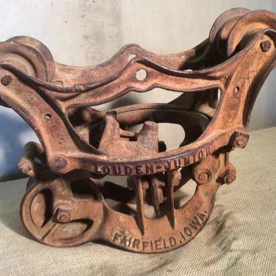 Antique Louden Jr. Hay Trolley