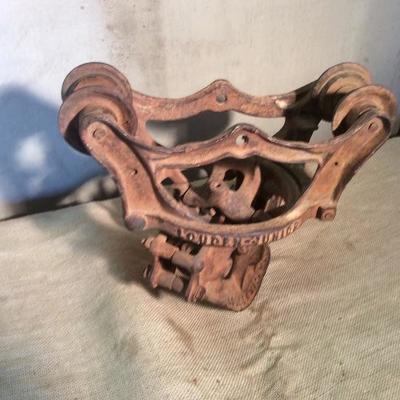 Antique Louden Jr. Hay Trolley